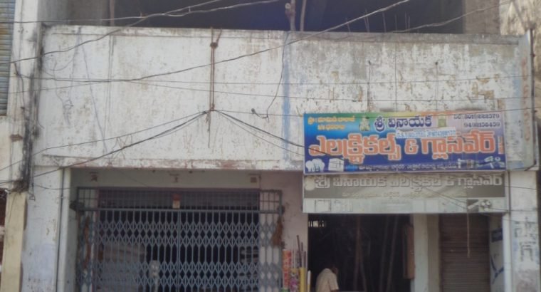 G+1 Commercial Space for Rent Tuni Market Road, East Godavari.