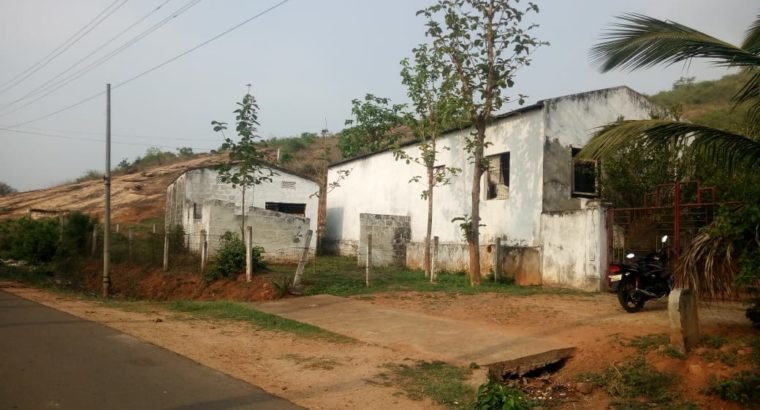 Commercial Godown with Space for Rent at K.O.Mallavaram, Narsipatnam Road, Tuni.