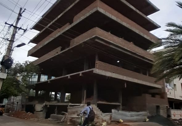 G +6 Commercial Building for Lease / Sale at Narasimhareddy, Kurnool City