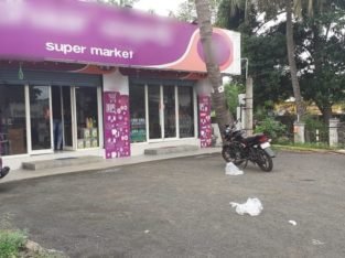 2 shutters – 2000 square feet shop for rent or lease – main road