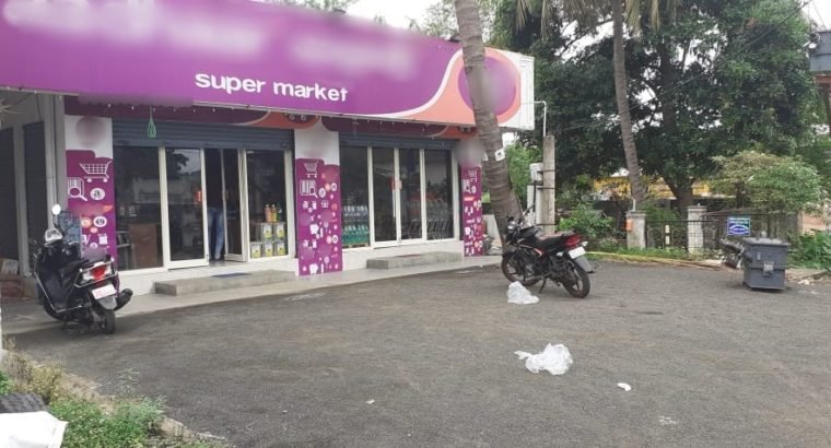 2 shutters – 2000 square feet shop for rent or lease – main road