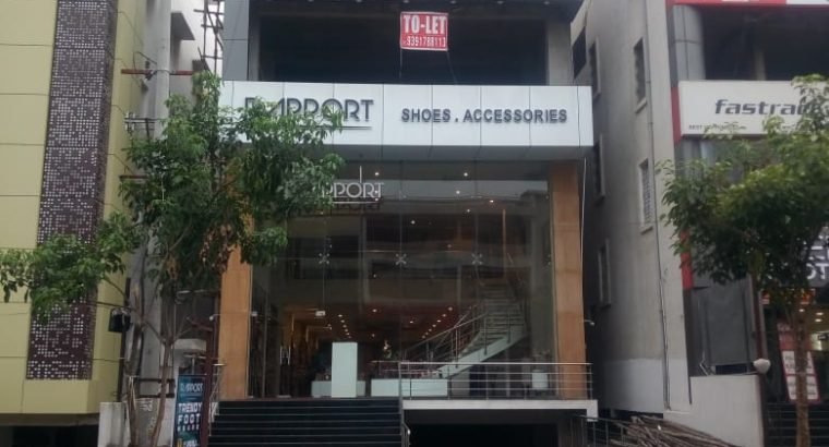 G +2 Commercial Building with 2nd Floor Space for Rent at Main Road, Kakinada