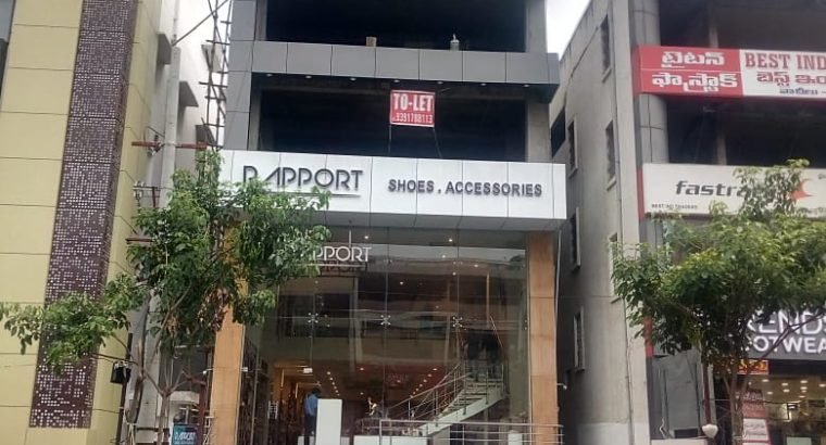 G +2 Commercial Building with 2nd Floor Space for Rent at Main Road, Kakinada