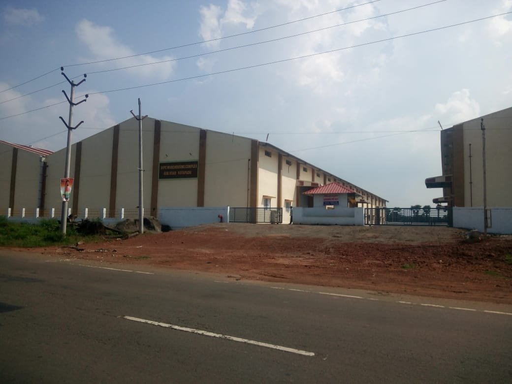 New Commercial Go-Downs For Rent or Lease at Rangampeta Mandalam, Kotapadu