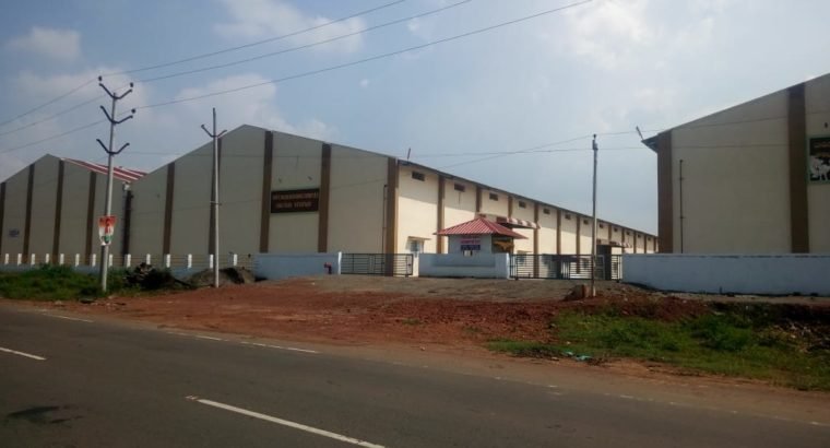 New Commercial Go-Downs For Rent or Lease at Rangampeta Mandalam, Kotapadu