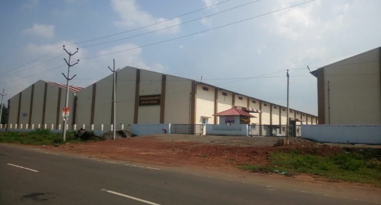 New Commercial Go-Downs For Rent or Lease at Rangampeta Mandalam, Kotapadu