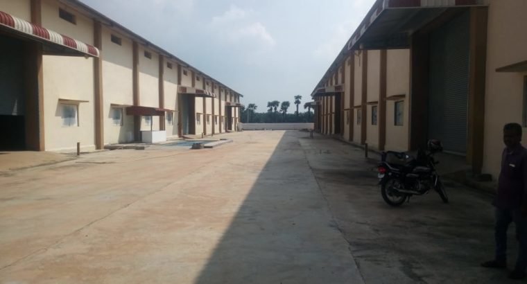 New Commercial Go-Downs For Rent or Lease at Rangampeta Mandalam, Kotapadu