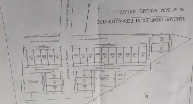 Commercial Shops for Sale at Bandaru Complex, Peravali