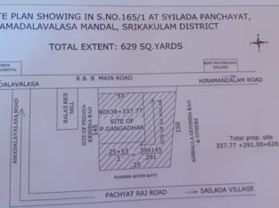 Residential or Commercial Land For Sale at R & B Main Road, Srikakulam