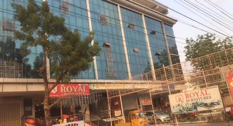G +3 Commercial Building – 1st Floor For Rent at Bhavani Puram, Gollapudi to Sorangam By Pass Road, Vijayawada
