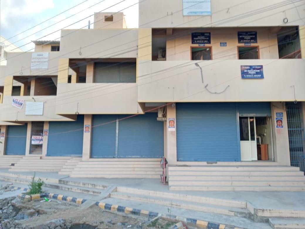 G +1 Commercial Building For Rent at R.C Road, Dhanalaxmi Nagar,Tirupati.