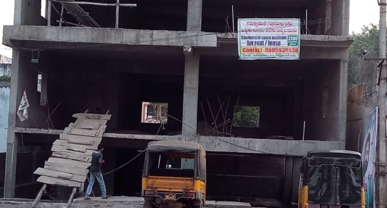 G +3 Commercial Building For Rent at Rajam, Main Road Srikakulam.