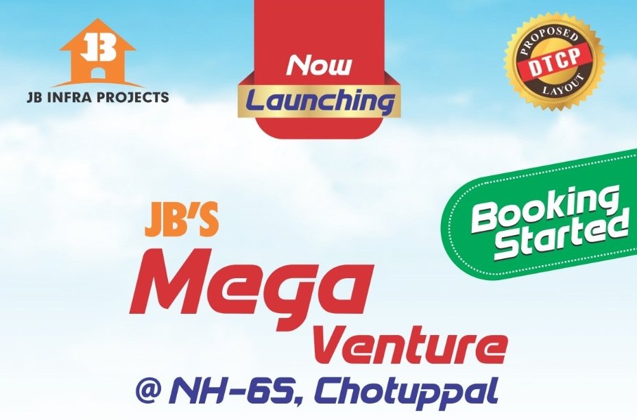 25 Plots For Sale at DTCP Approved Layout Near Choutuppal, NH-65, Gundramapalli Village, Hyderabad.