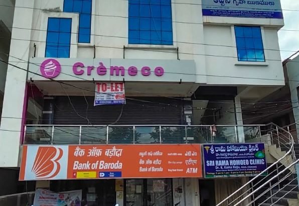 Commercial Space, Shop & Residential Flat for Rent at Sriramnagar Colony, Vizianagaram
