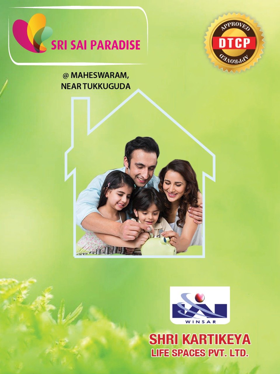 Sri Sai Paradise DTCP Approved Plots For Sale at Tukkuguda, Maheswaram