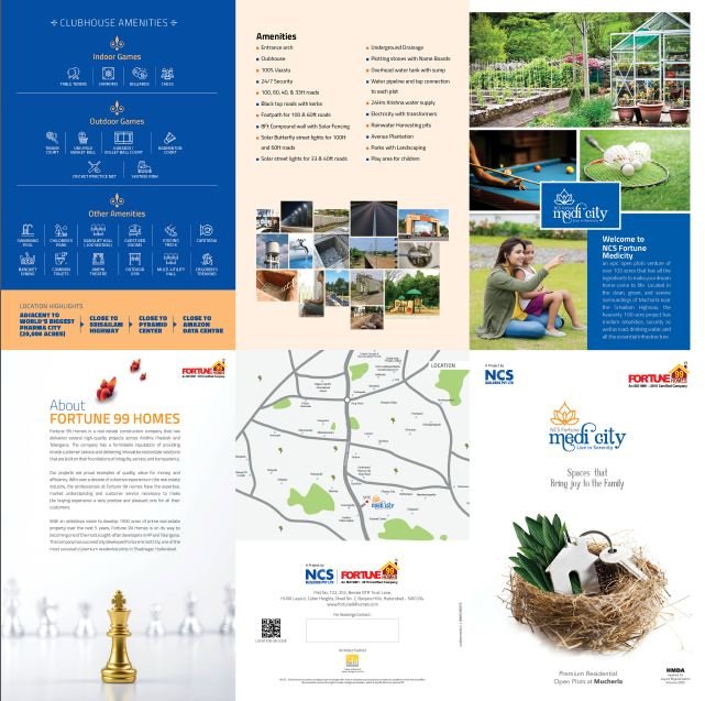 Open Plots For Sale at Mucherla, Kandukur Mandal