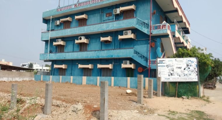 G +2 Commercial Building Space for Rent at Friends Colony, Srikakulam Town.