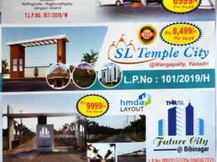 Residential Open Plots for Sale at SL HIMAJAA, In Jangoan District