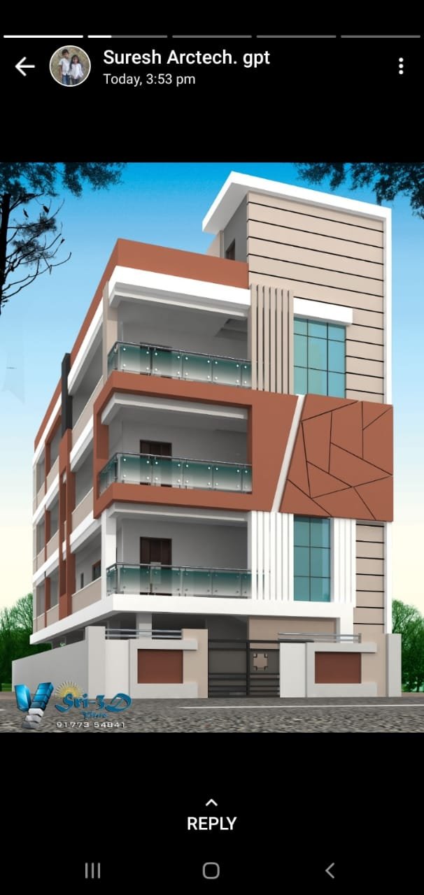 Cellar +3 Residential Building For Sale at Vudacolony, Visakapatnam.