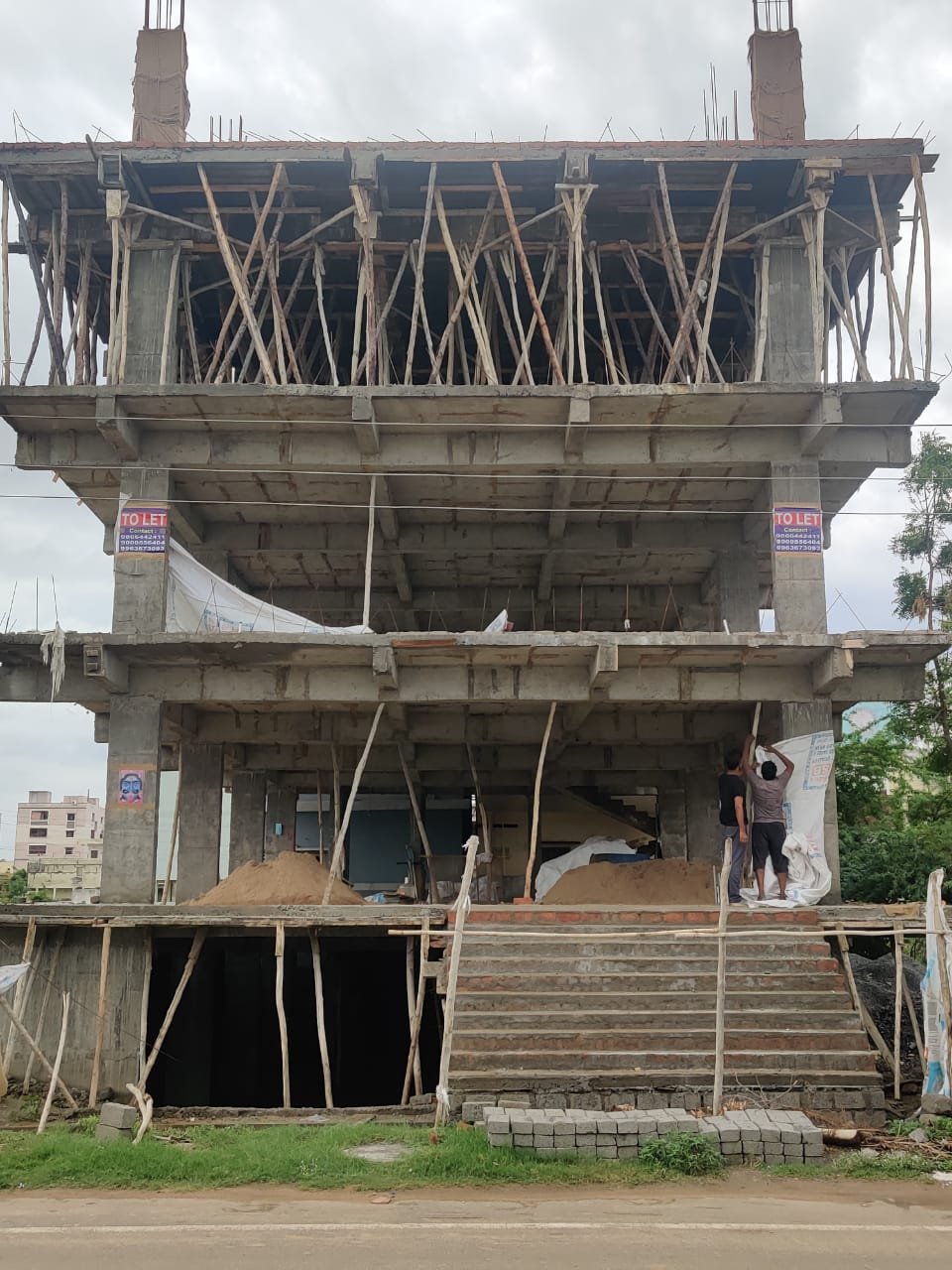 G +2 Commercial Building Space For Rent at Payakapuram, Vijayawada.