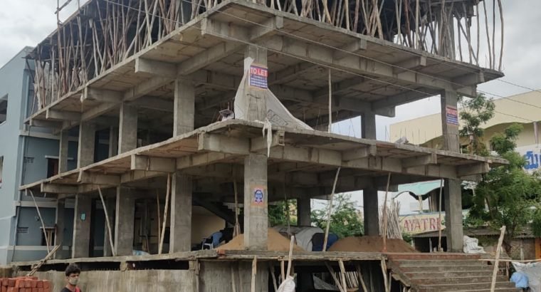 G +2 Commercial Building Space For Rent at Payakapuram, Vijayawada.