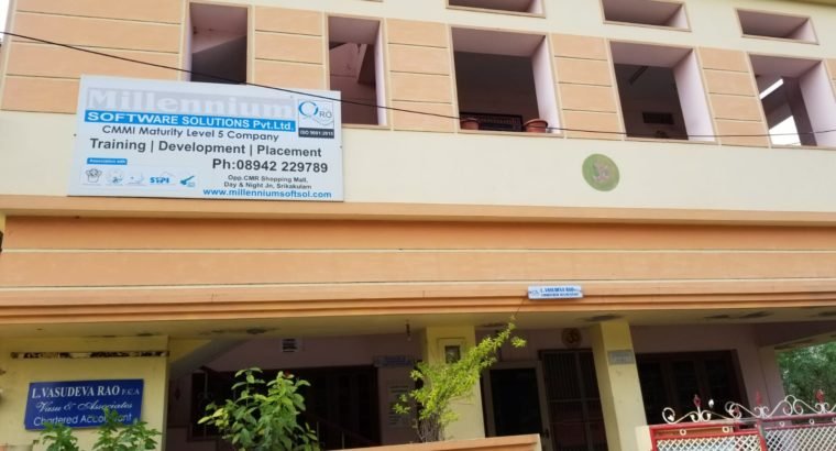 G +1 Commercial Building For Rent at Main Road, Srikakulam Town.
