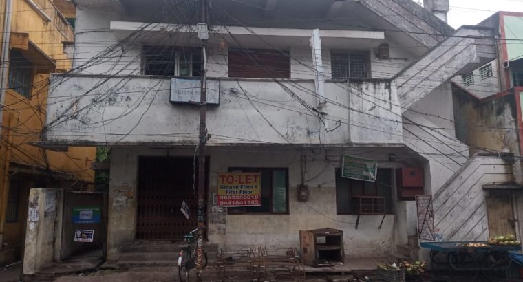 G +1 Commercial Building For Rent at Main Road, Chittori Vari Street, Kakinada.