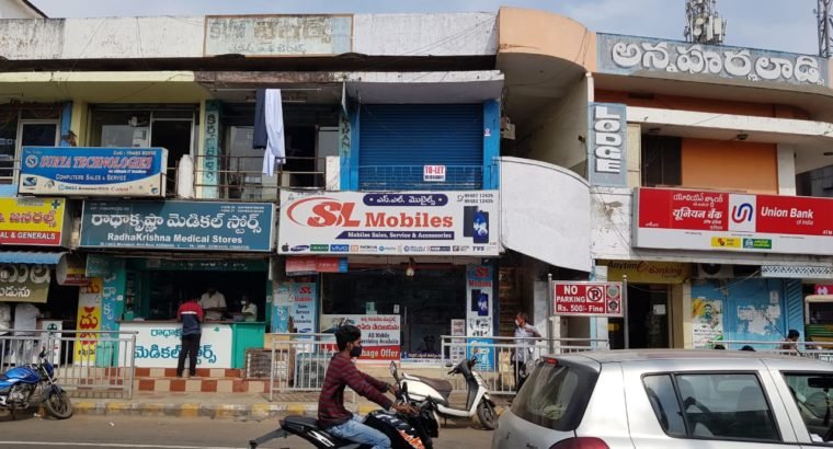 Commercial Shop For Rent at Bhanugudi Jn, Kakinada.
